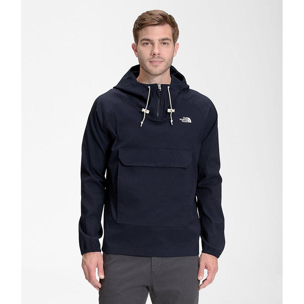 The North Face Class V Ανδρικα Pullover - Σκουρο Μπλε (BYZG29375)